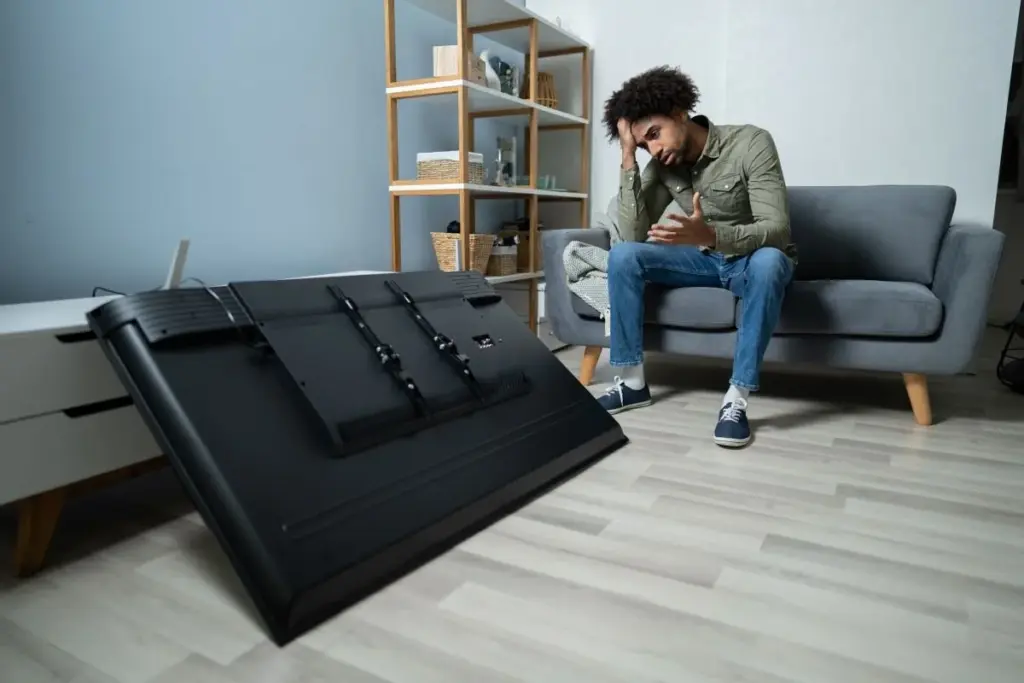 Man distressed by broken furniture as it causes Airbnb Guest Issues