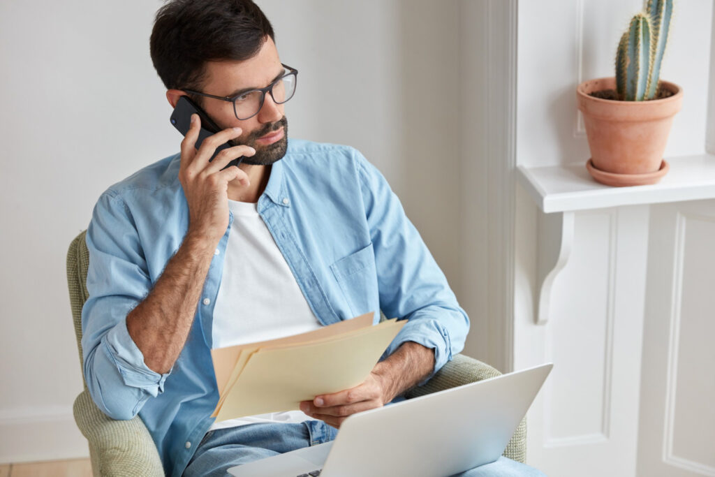 Airbnb host talking to the guest for their damage