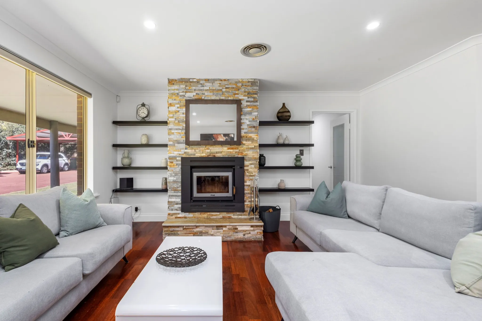 Living room of a short-term rental home managed by Sepal Stays in Perth